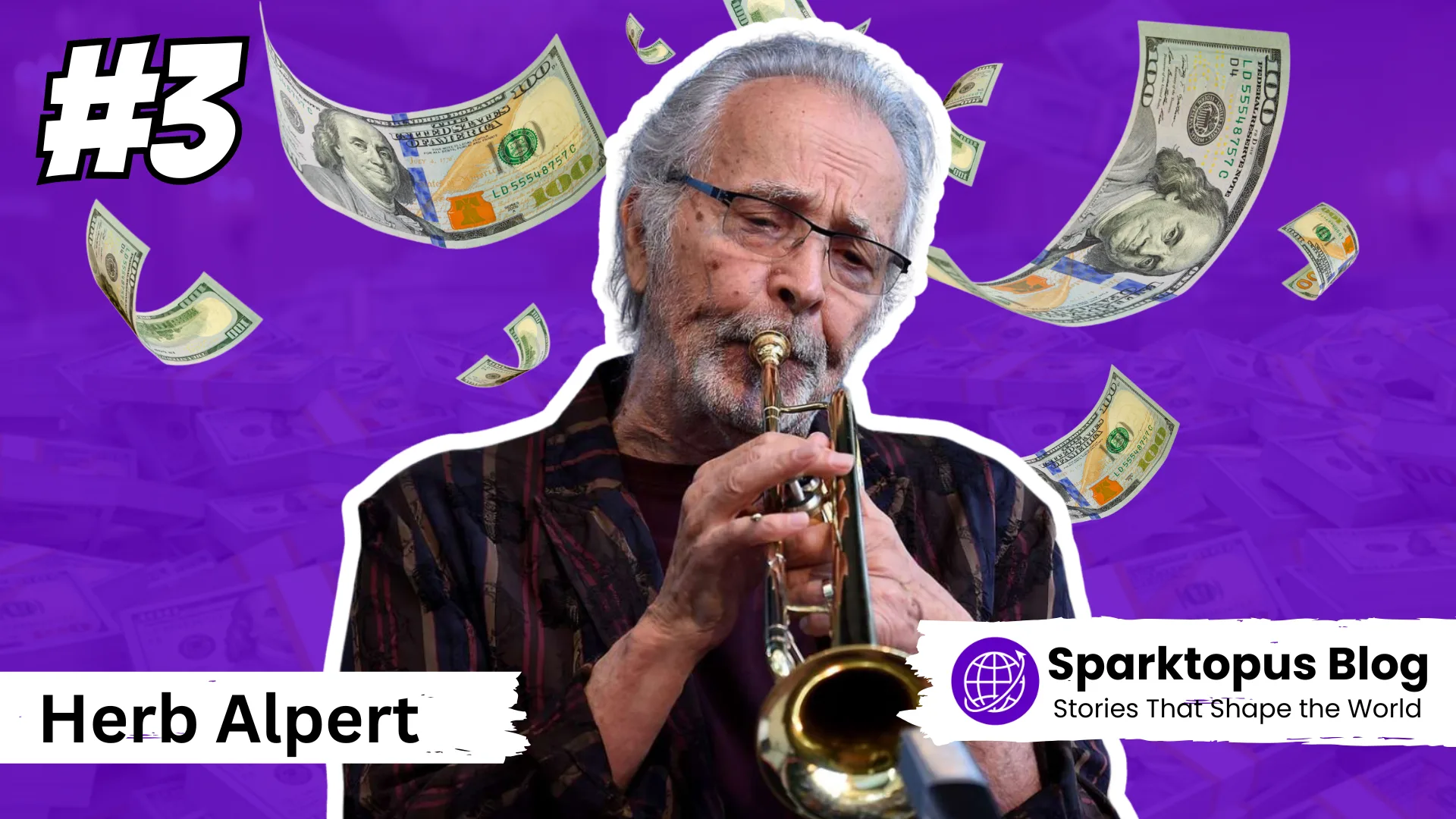 Herb alpert - 3rd richest musician in the world 2025