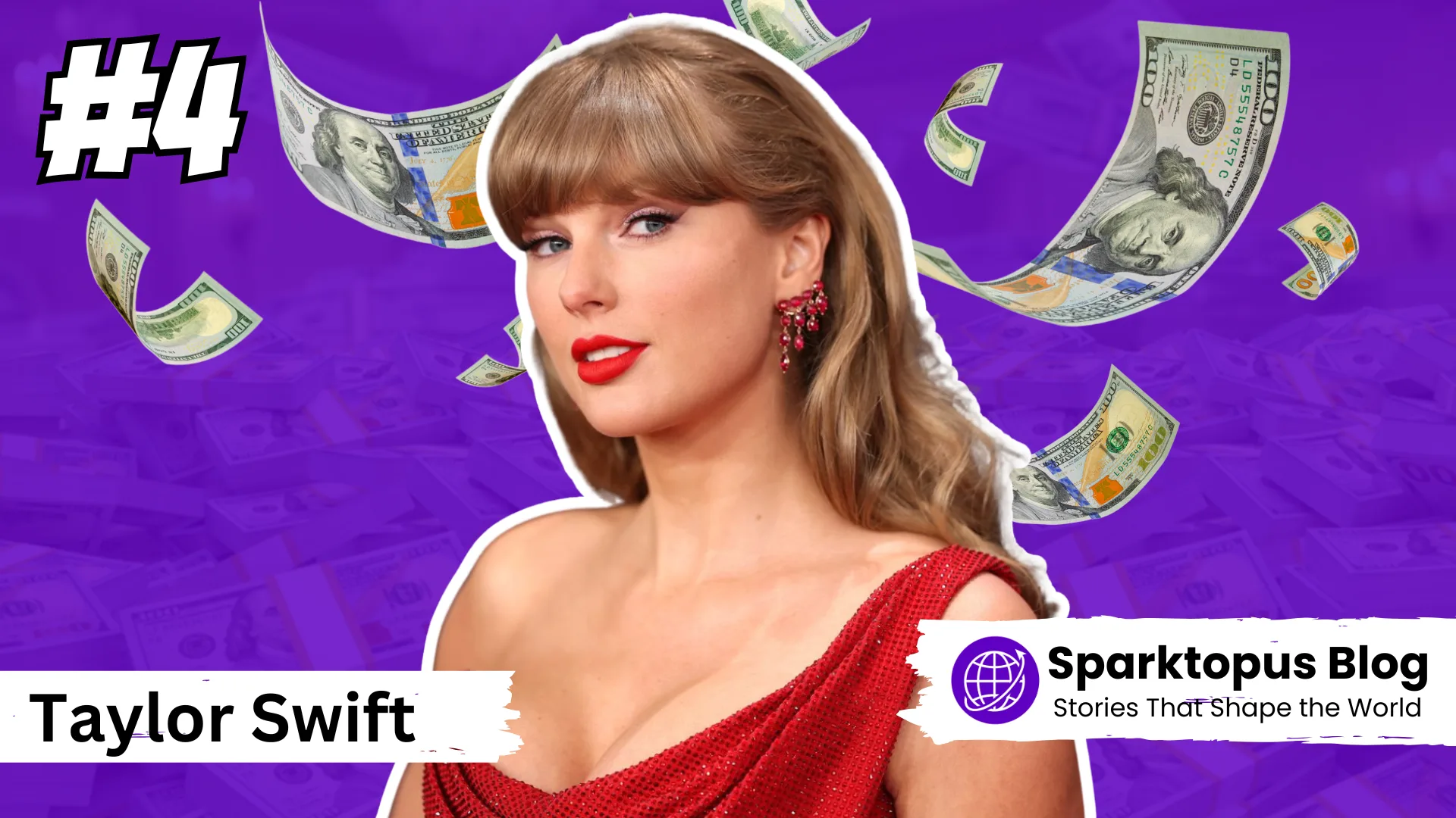 Taylor swift - 4th richest musician in the world 2025