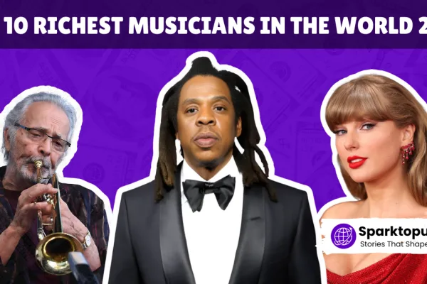 Top 10 richest musicians in the world 2025