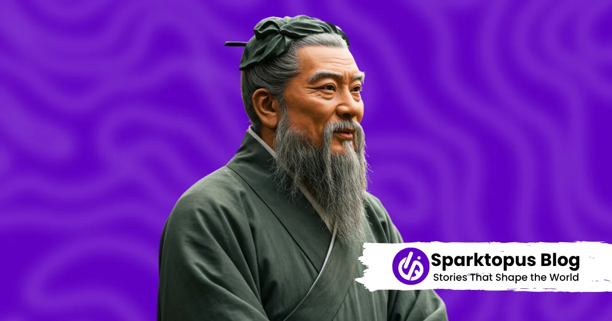 A photo of confucius