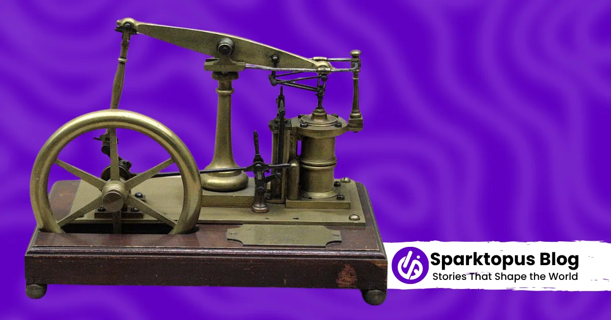 The steam engine (1712) - top 10 most important inventions in history that changed the world.