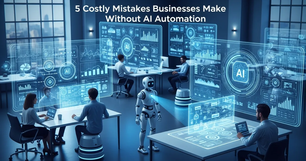 Business owners losing productivity due to lack of AI automation tools