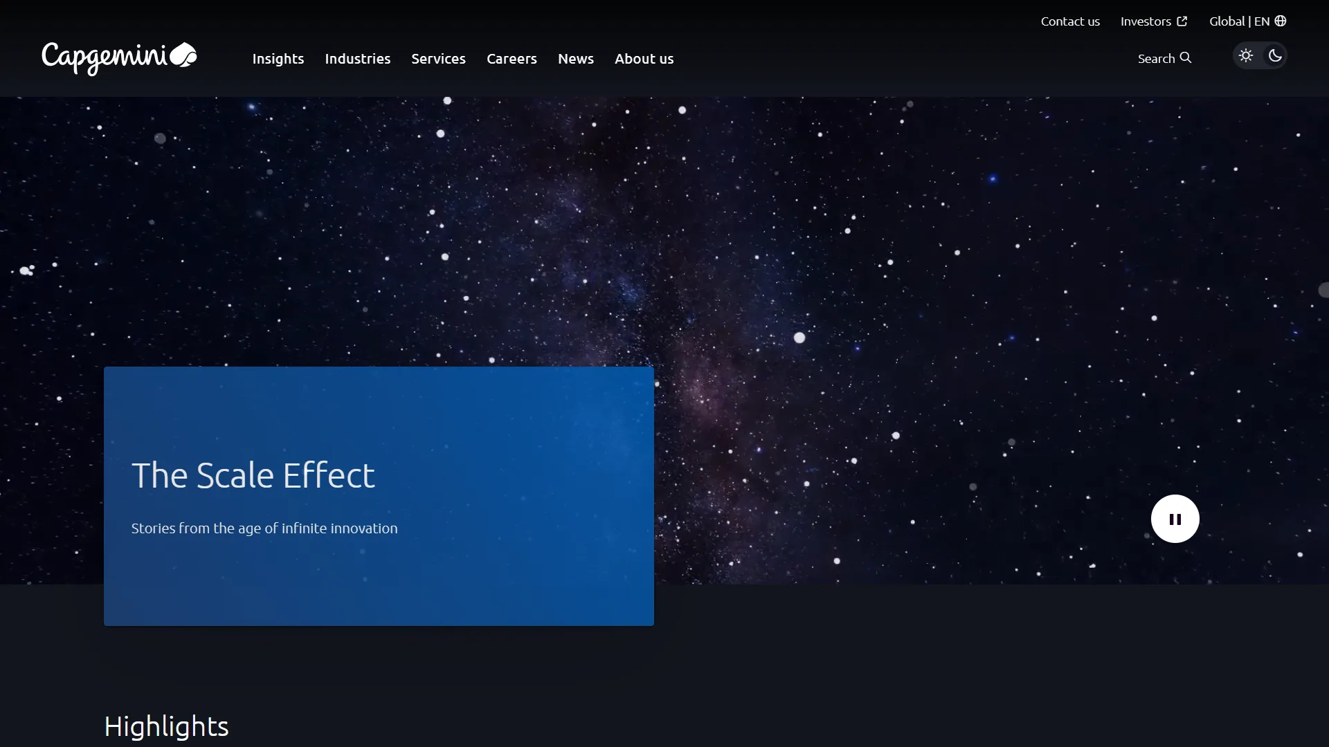 Capgemini — Smart Technology for Smart Business