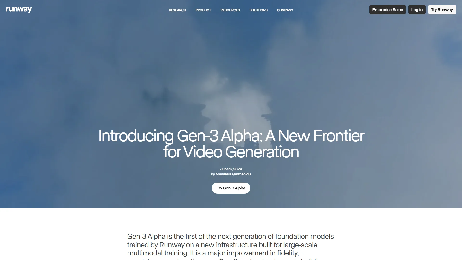 Runway Gen-3