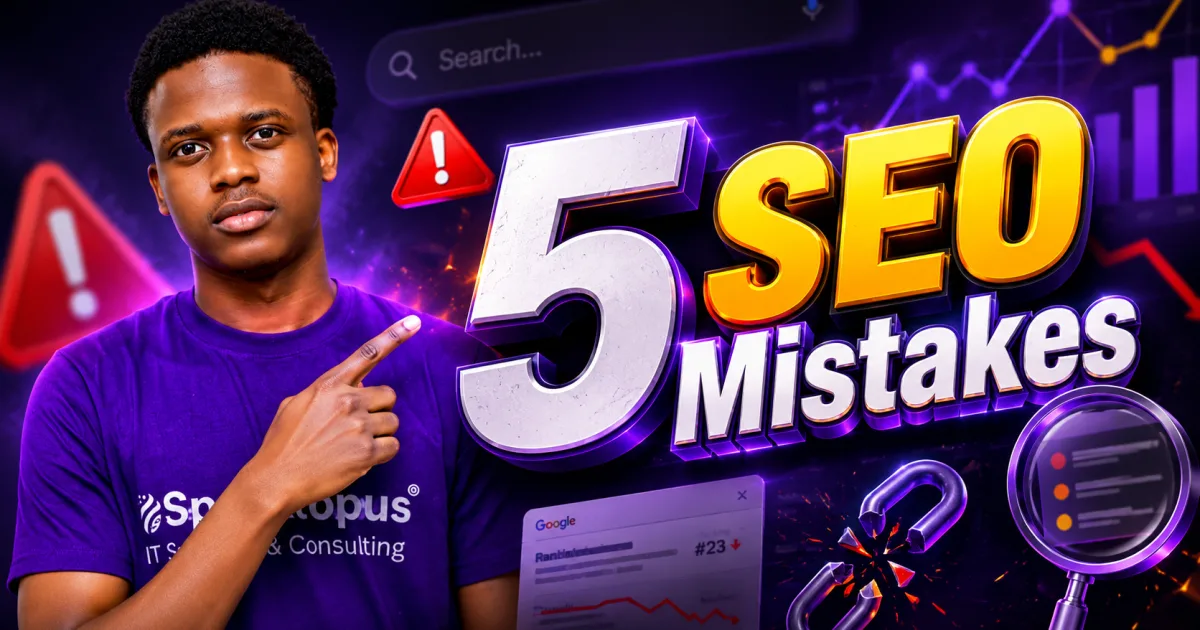 5 SEO Mistakes That Are Killing Your Website Traffic