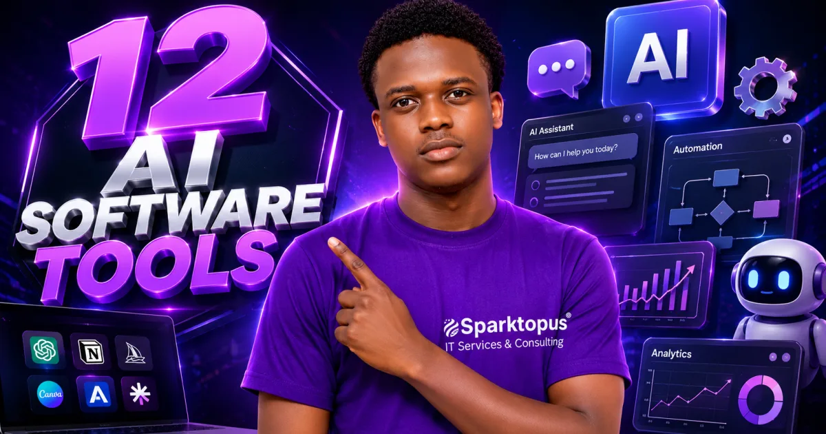 12 AI Software Tools to Use in 2026