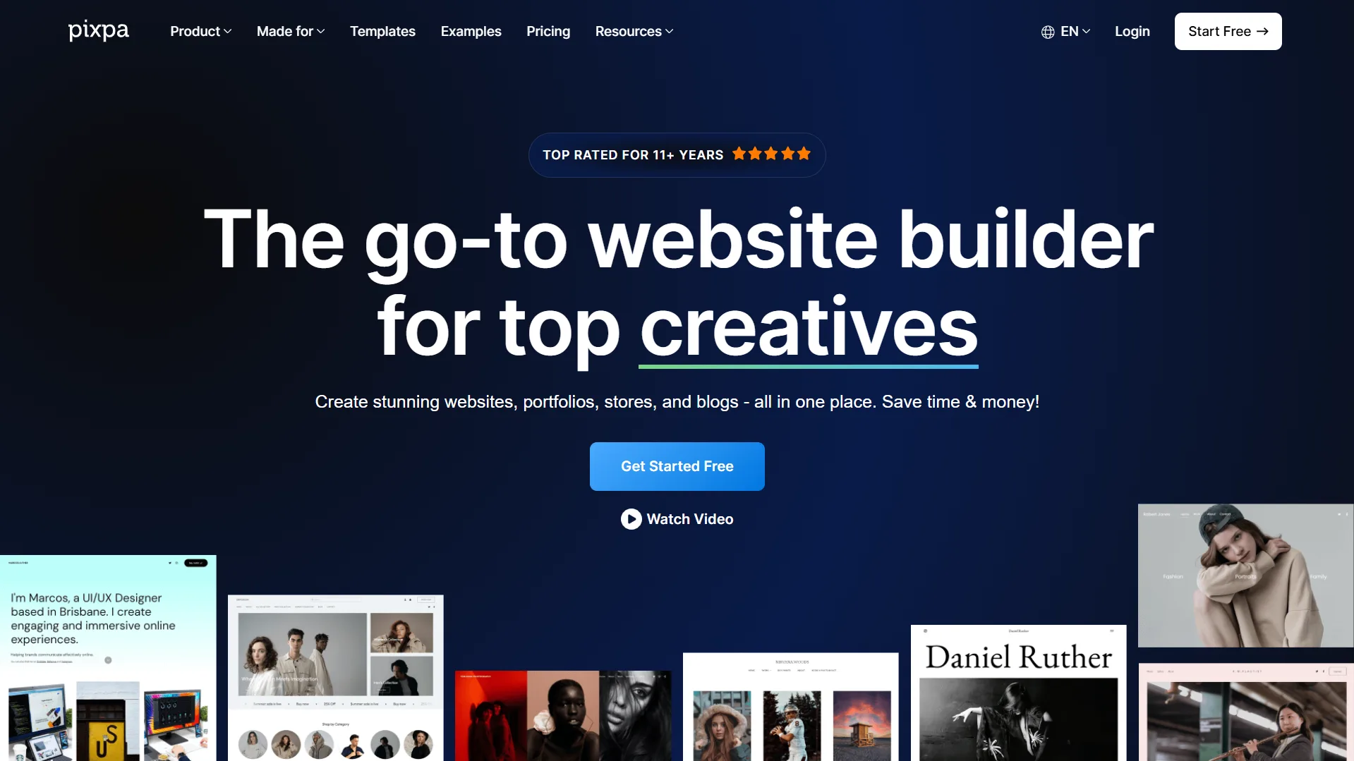 Pixpa - 21 Website Builders Ranked in 2026 (The Results Surprised Me)