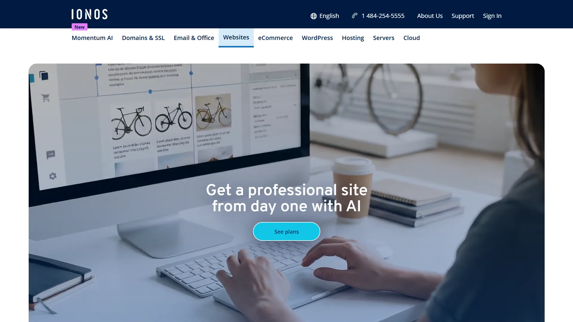 IONOS Website Builder - 21 Website Builders Ranked in 2026 (The Results Surprised Me)