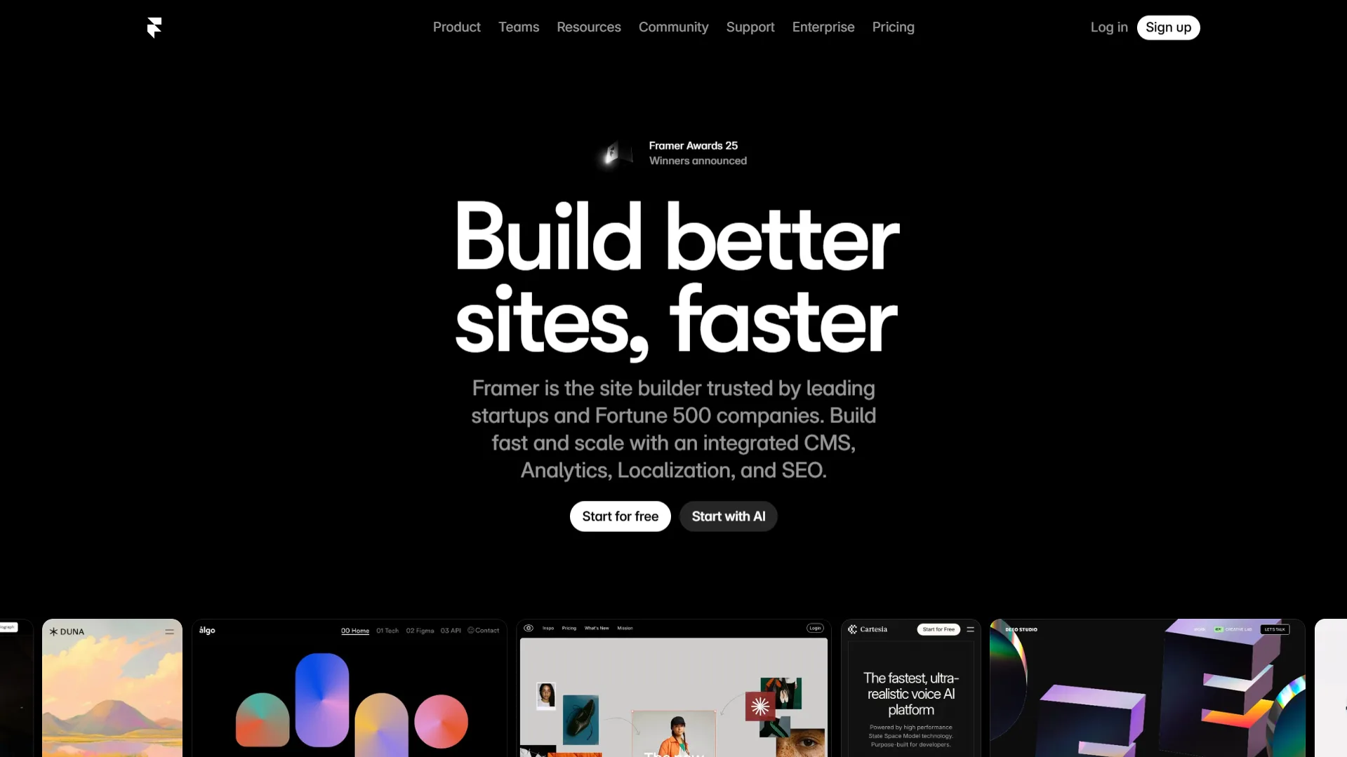 Framer — 10 Webflow Alternatives That Are Cheaper, Faster, and Easier