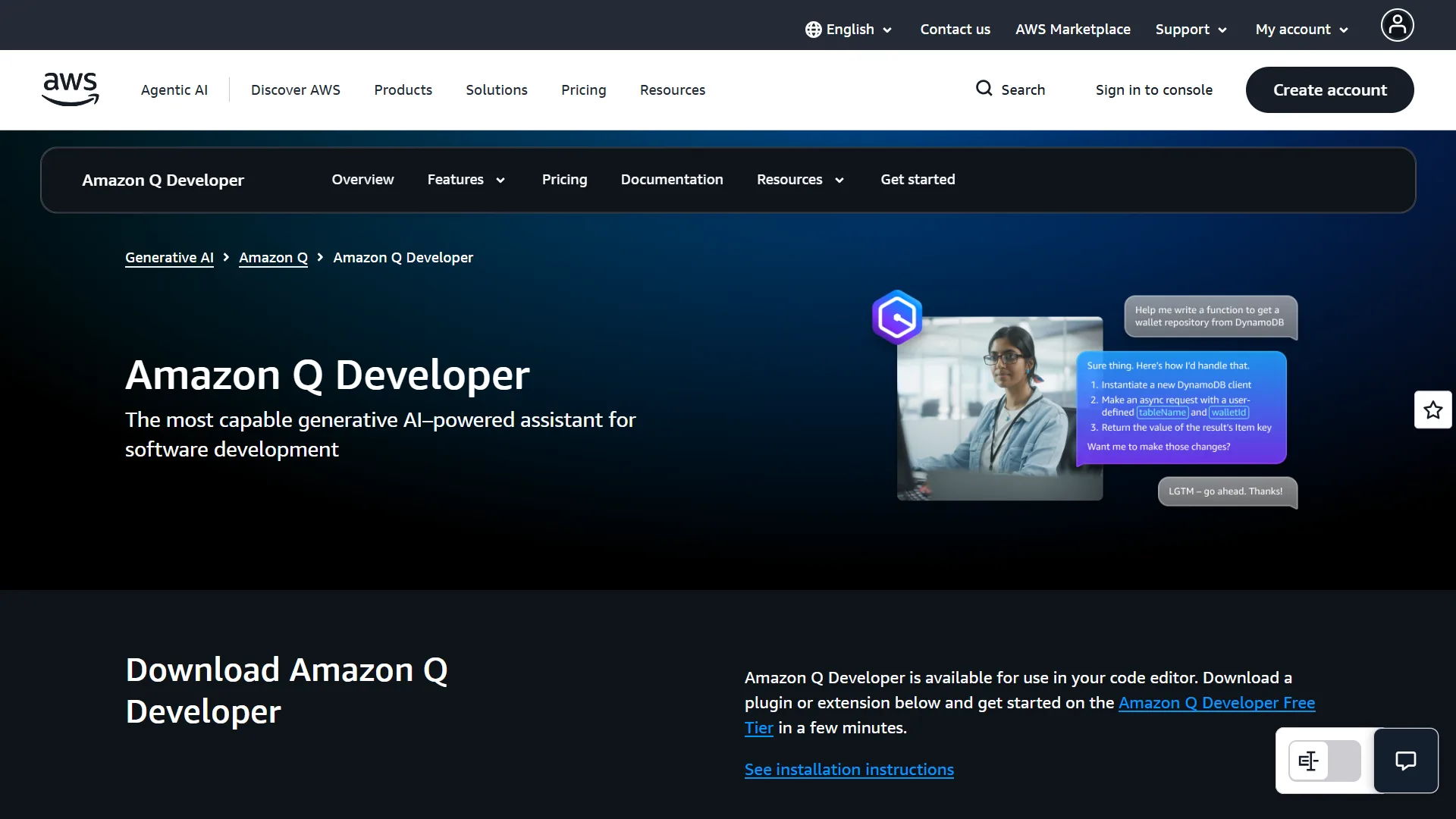 Amazon CodeWhisperer