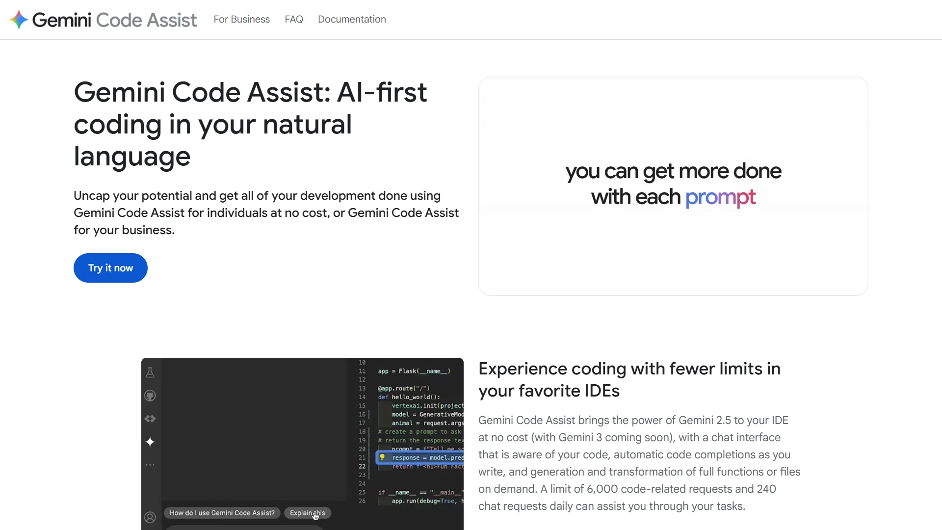 Gemini Code Assist / Gemini CLI