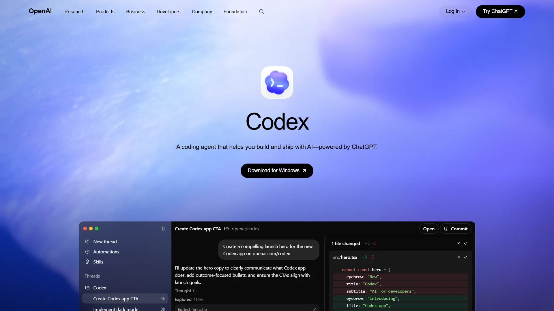 OpenAI Codex