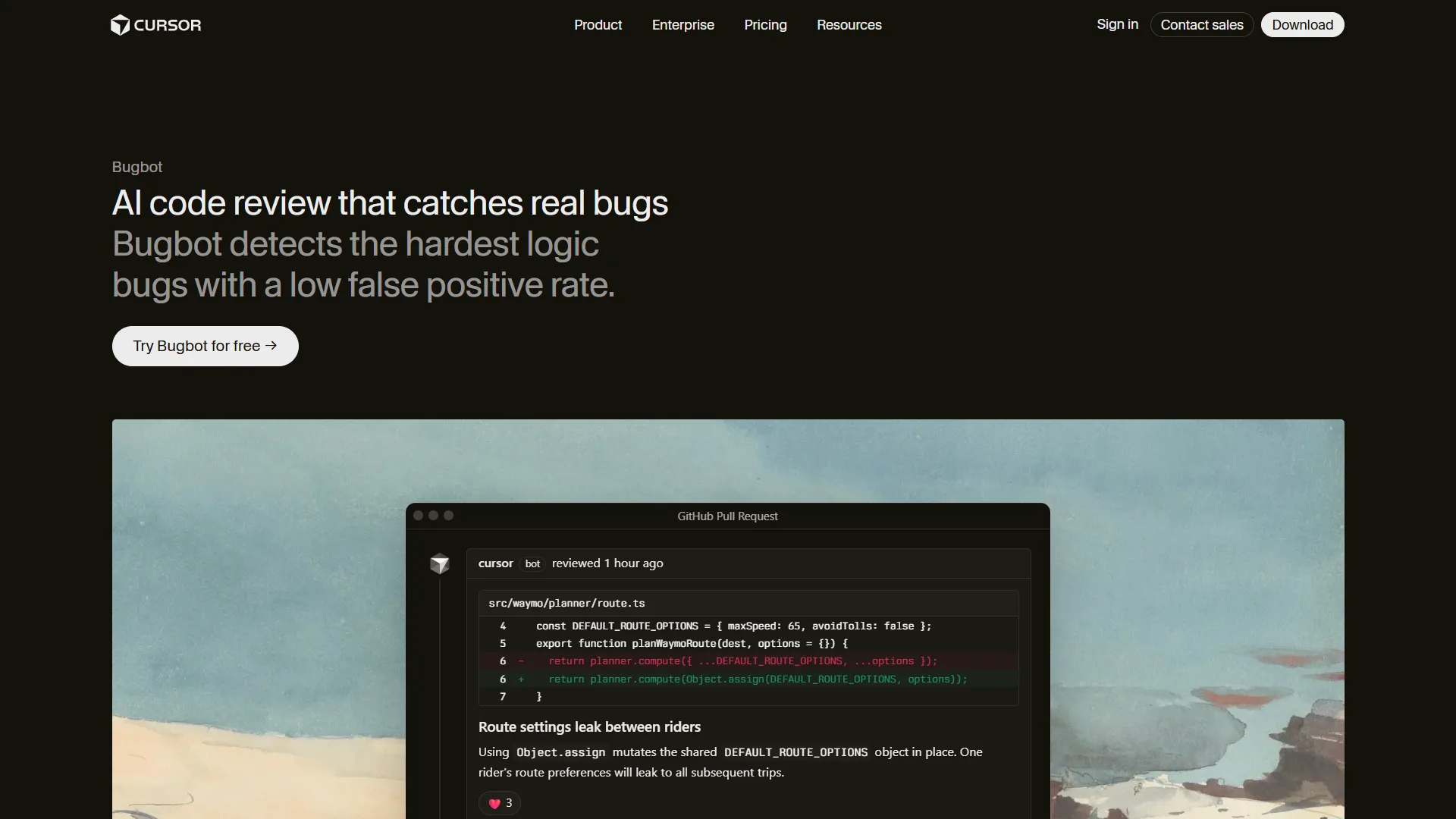 Cursor Bugbot