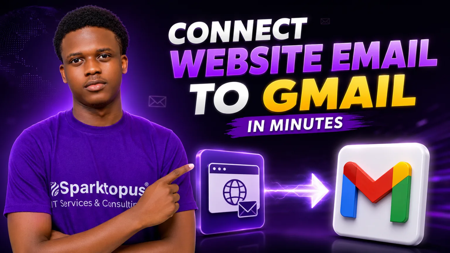How to Connect Website Email to Gmail in Minutes