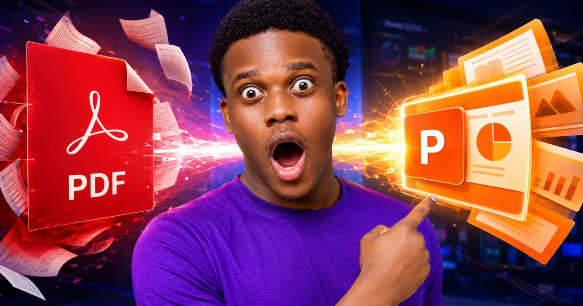8 Free PDF to PPT Converters That Actually Work