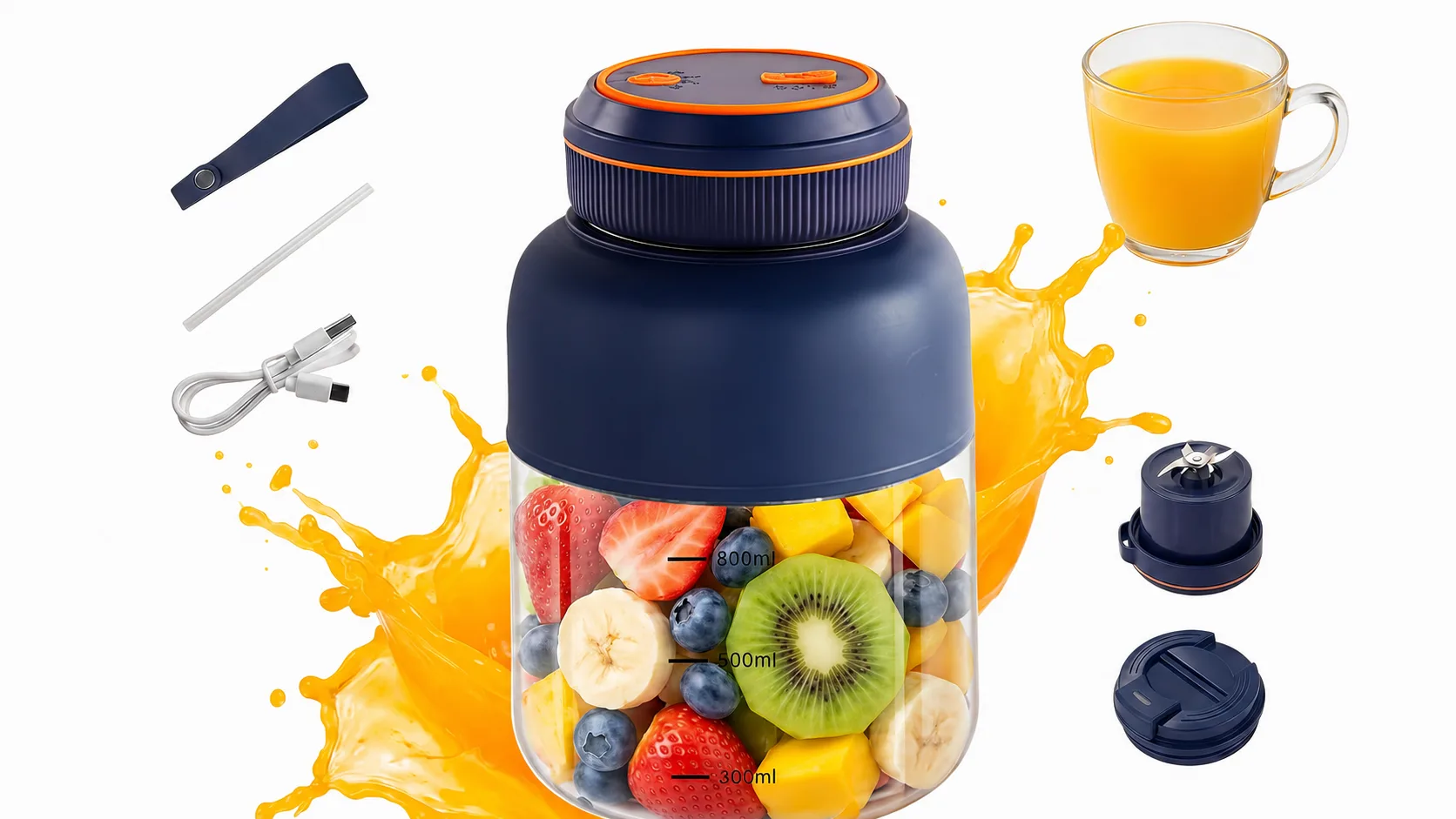 Portable Juicer Cup