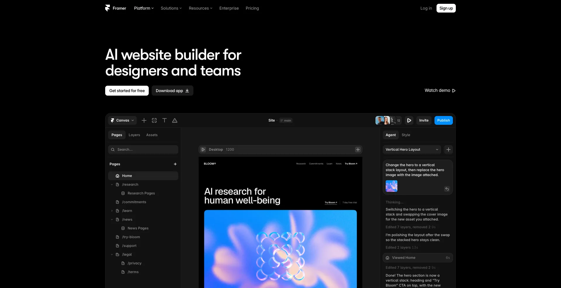 Framer AI